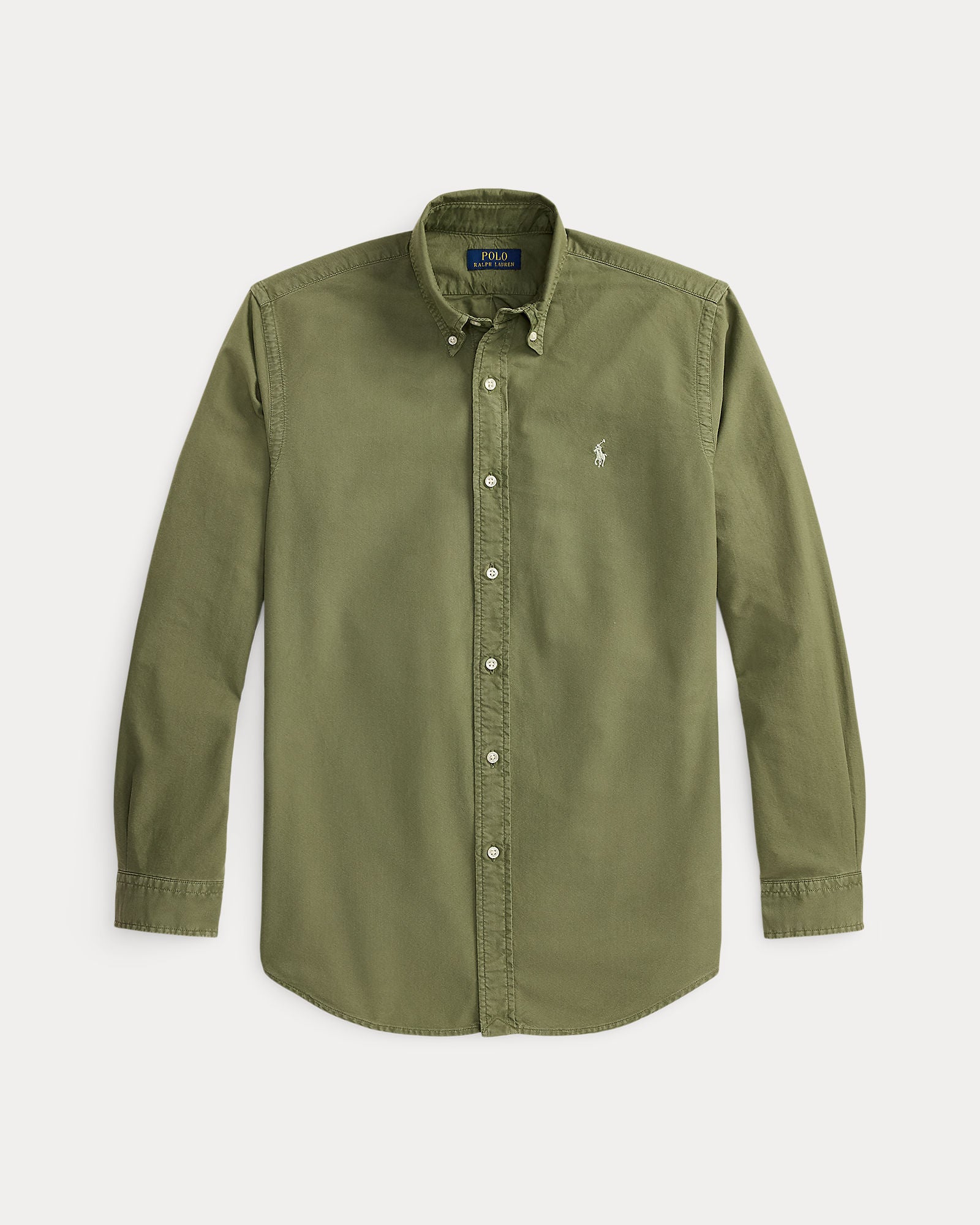 Custom Fit Garment-Dyed Oxford Shirt - BoUvy