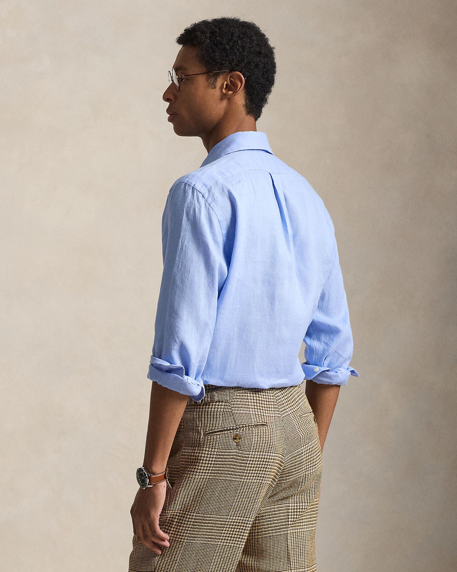 Custom Fit Linen Shirt - BoUvy