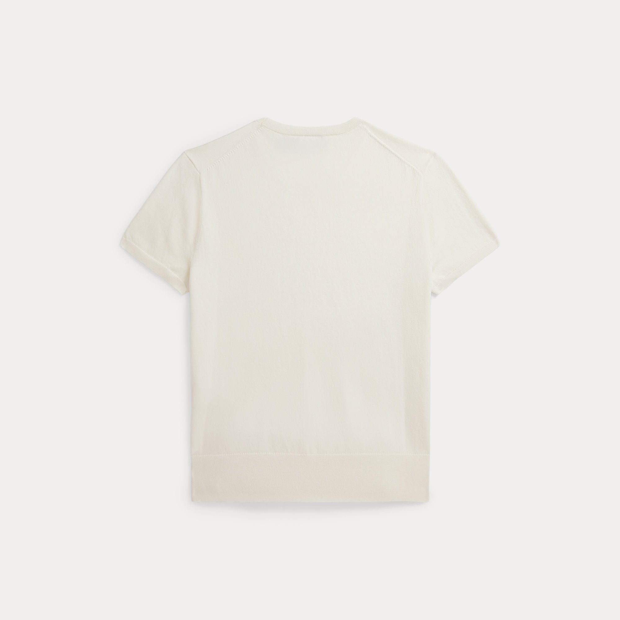 Short-Sleeve Crewneck Sweater - BoUvy