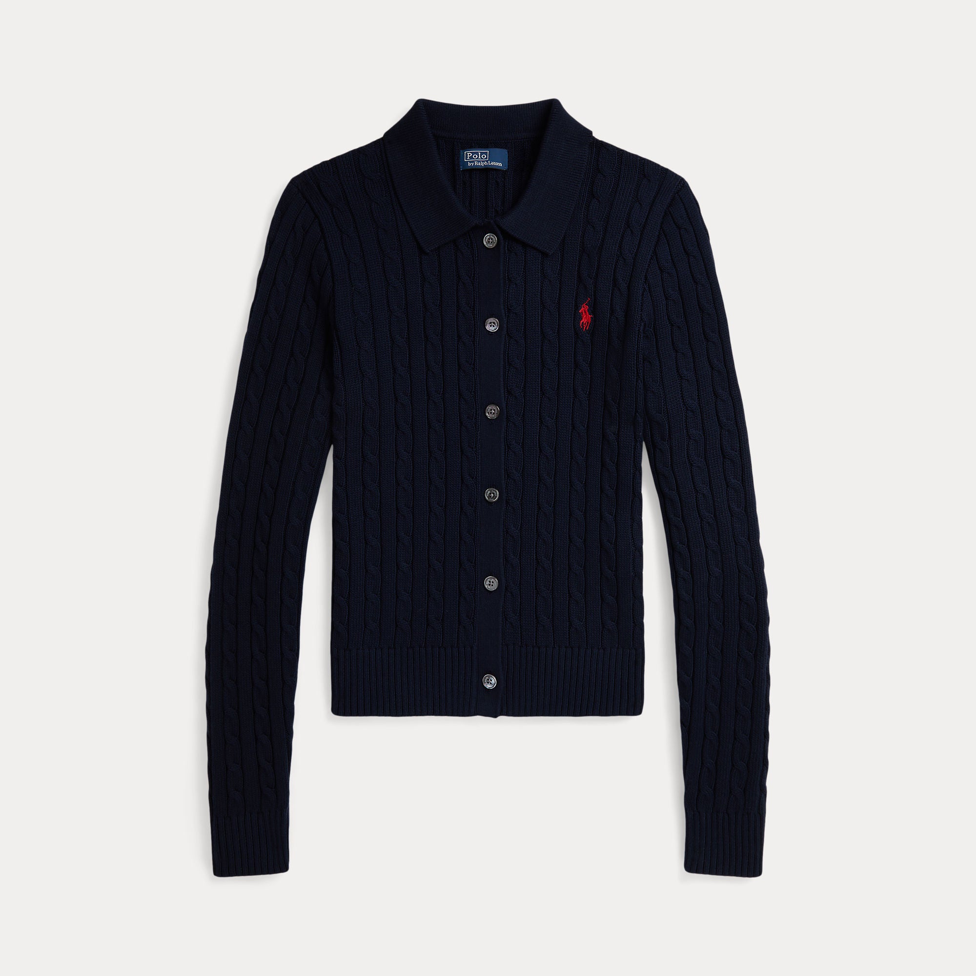 Cable-Knit Cotton Cardigan - BoUvy
