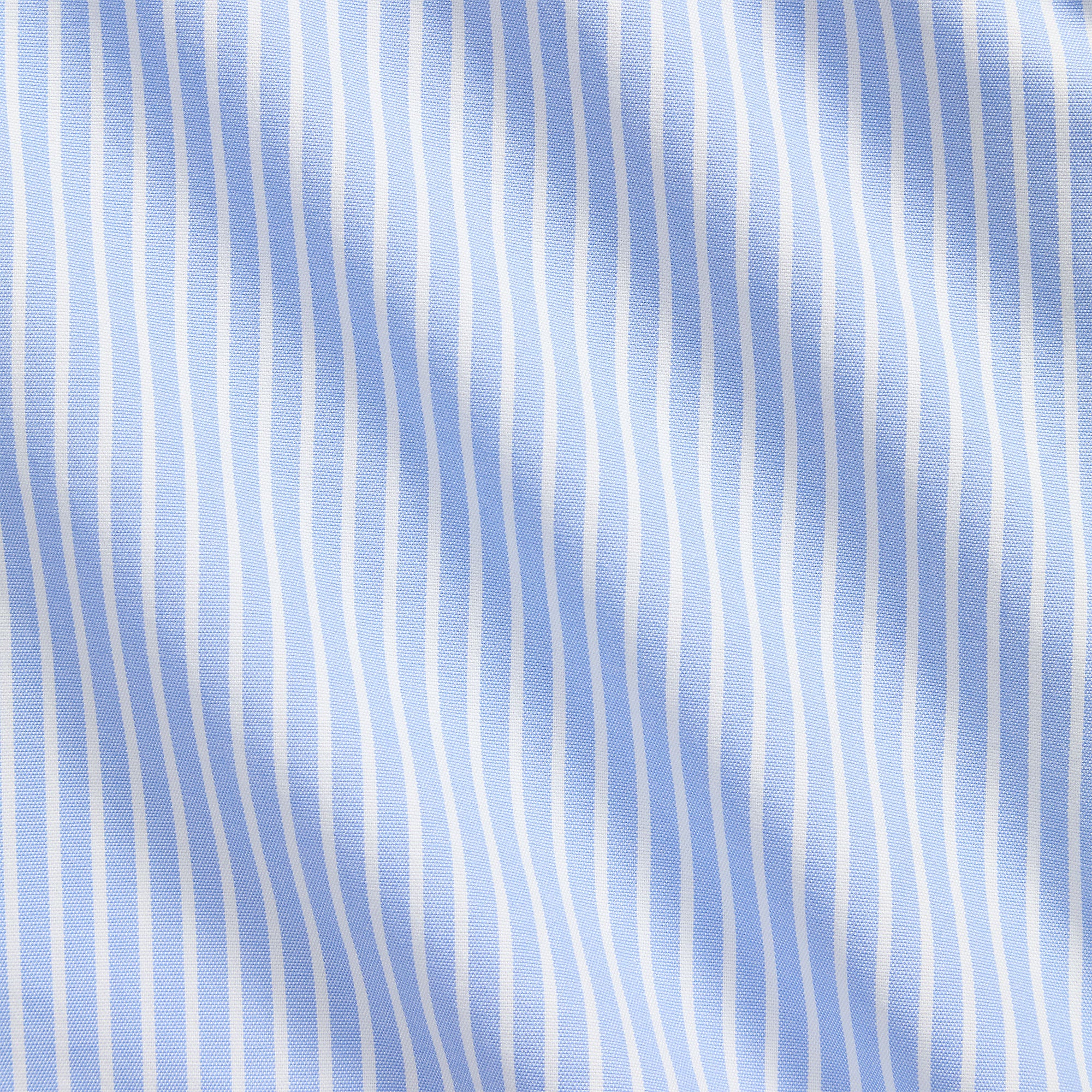 Custom Fit Striped Stretch Oxford Shirt - BoUvy