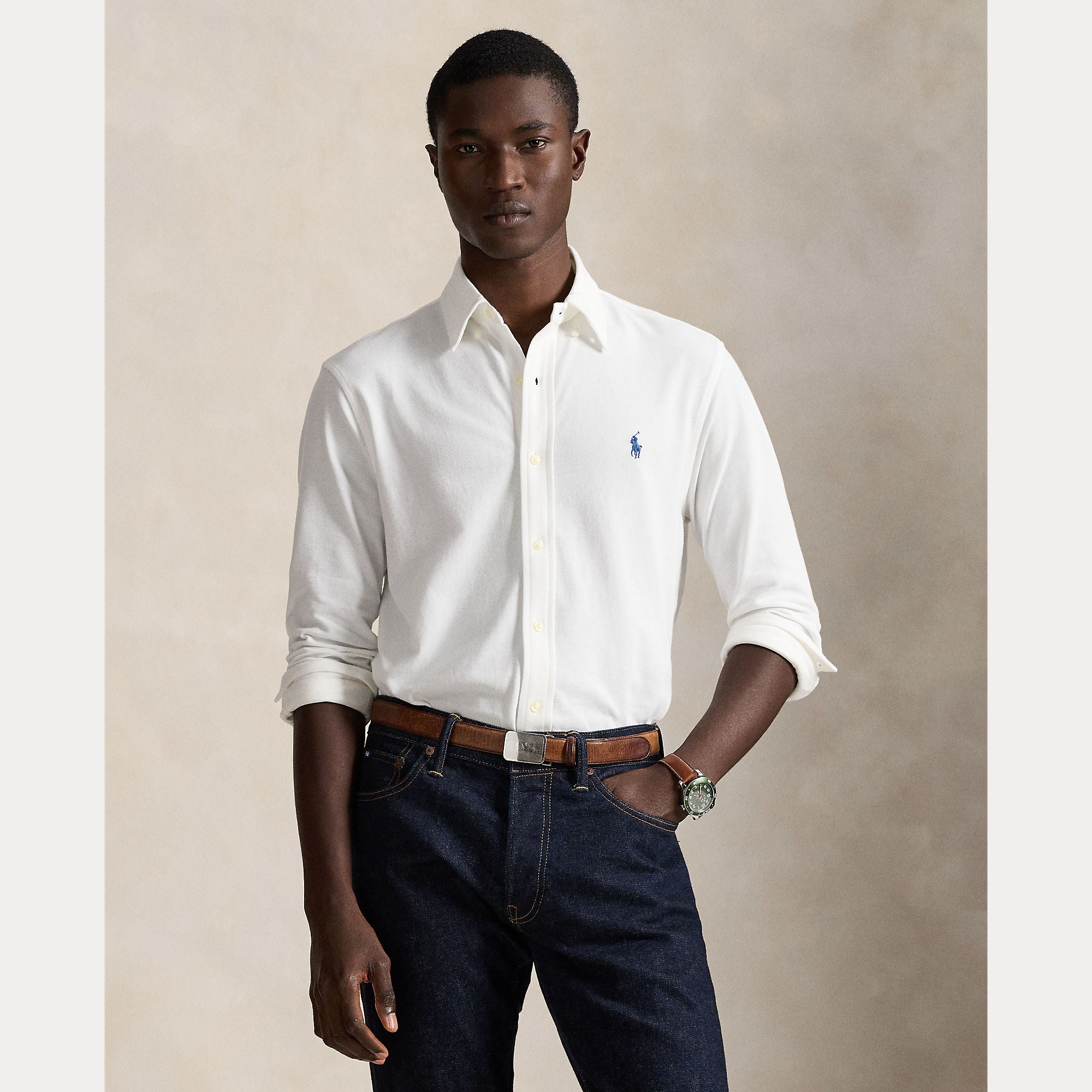 Featherweight Mesh Shirt Button-Down - BoUvy