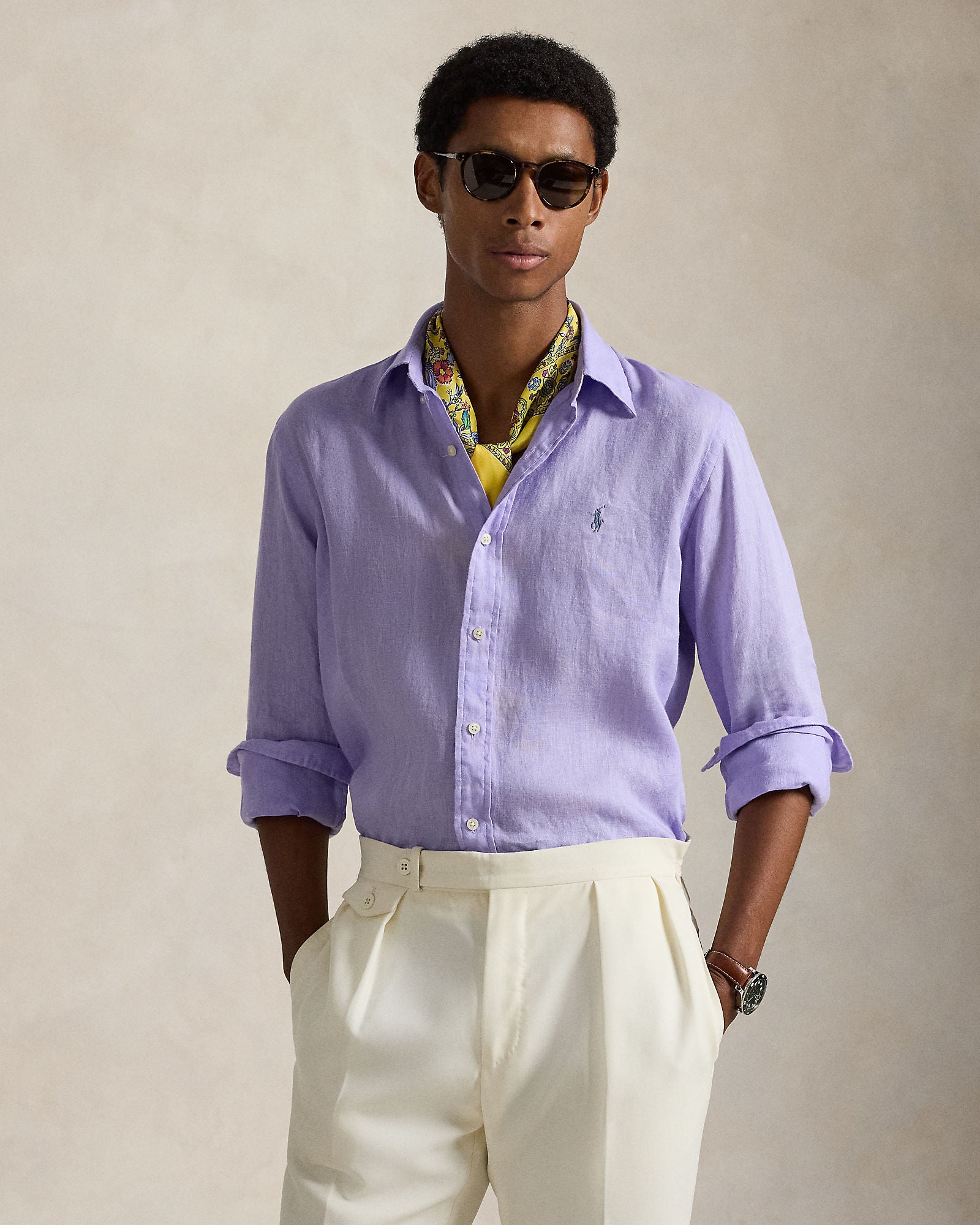 Custom Fit Linen Shirt - BoUvy