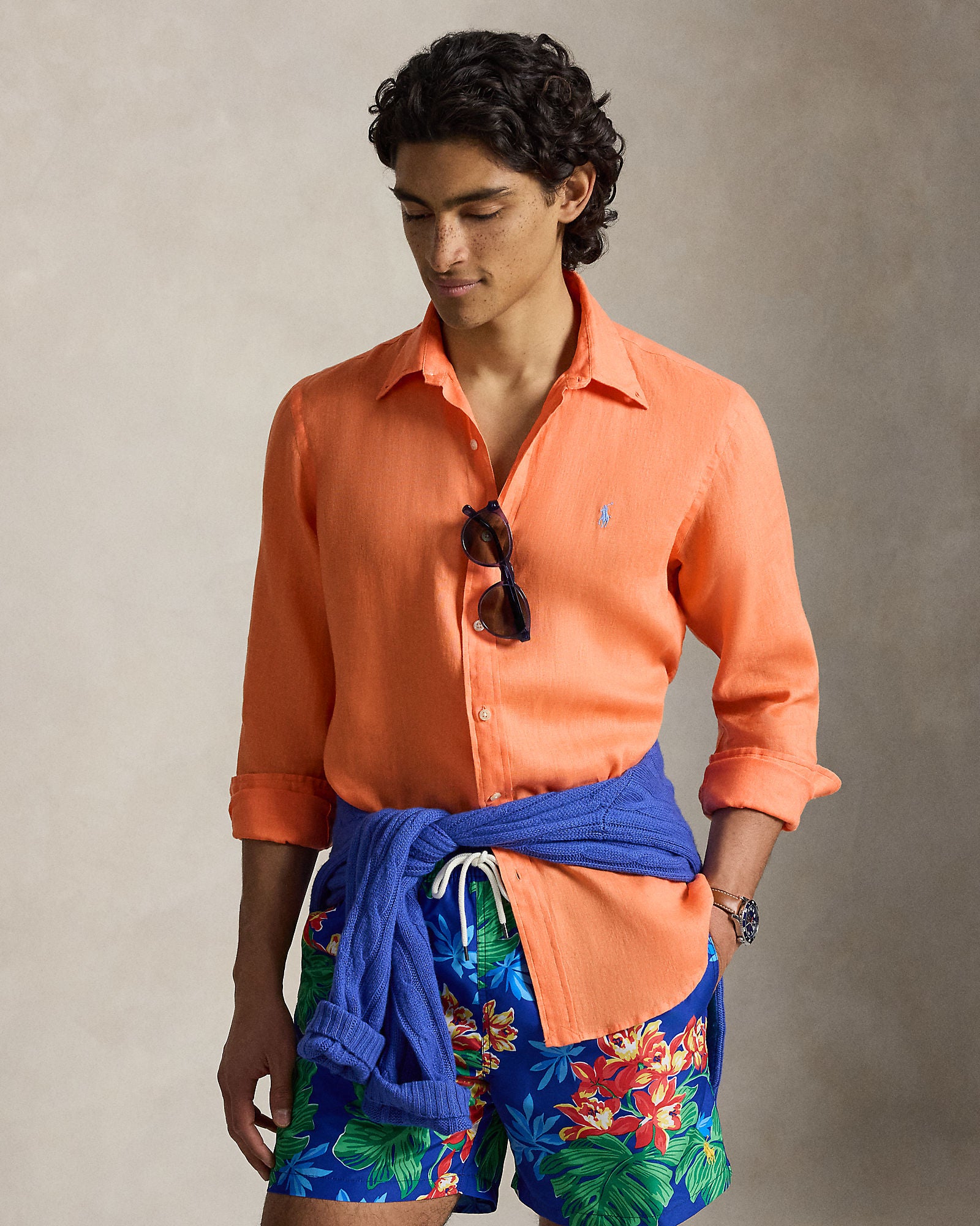 Custom Fit Linen Shirt - BoUvy