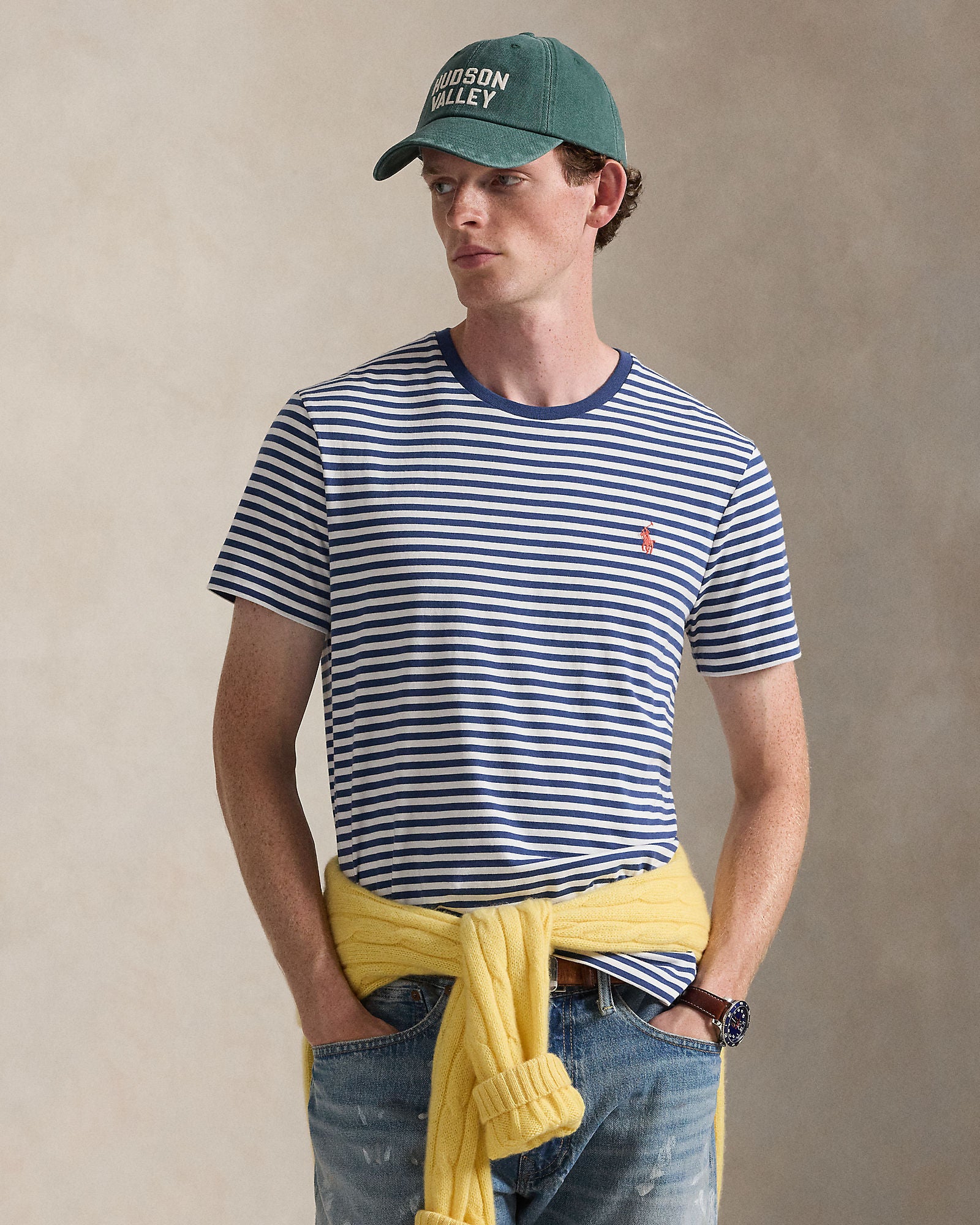 Striped Jersey T-Shirt - BoUvy