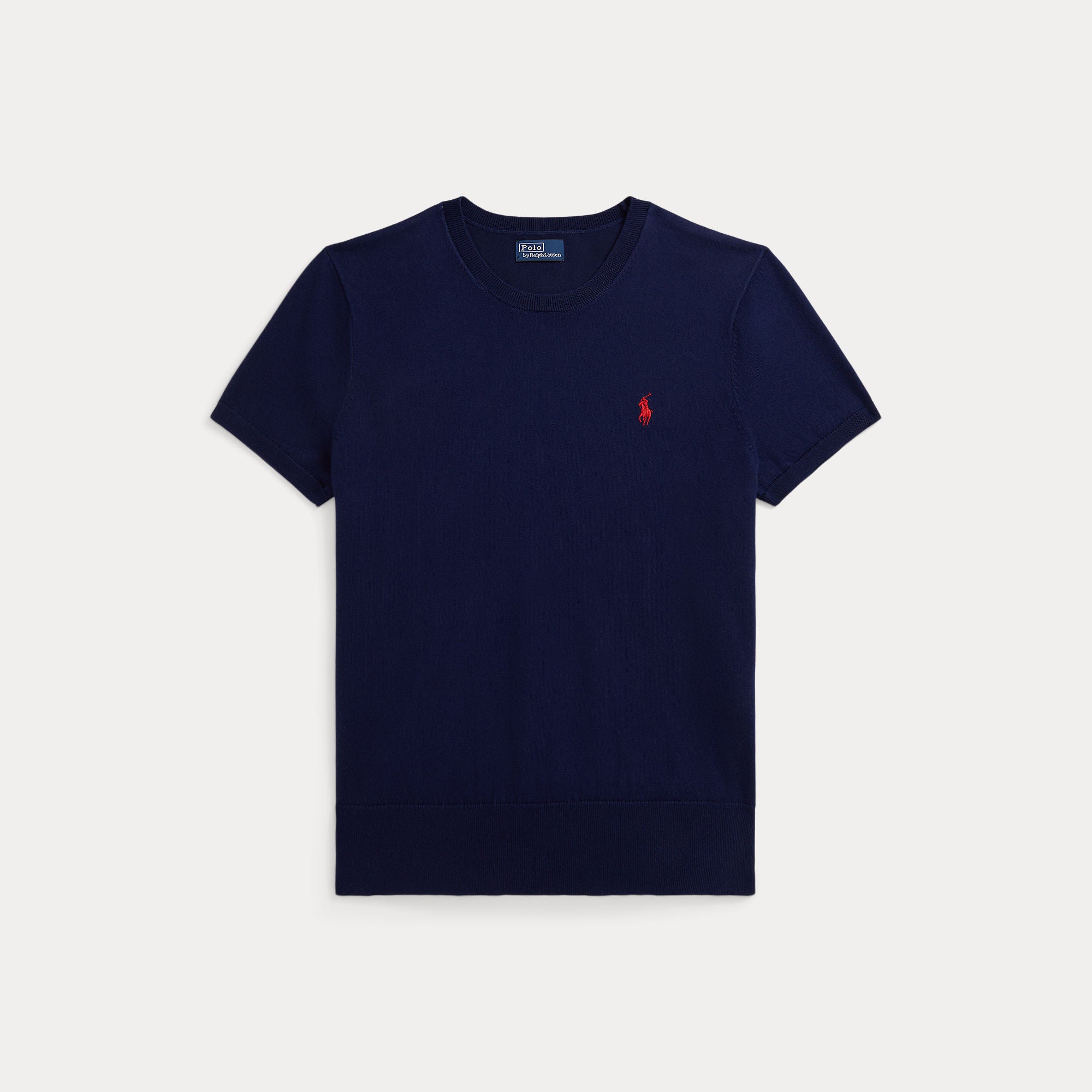 Short-Sleeve Crewneck Sweater - BoUvy