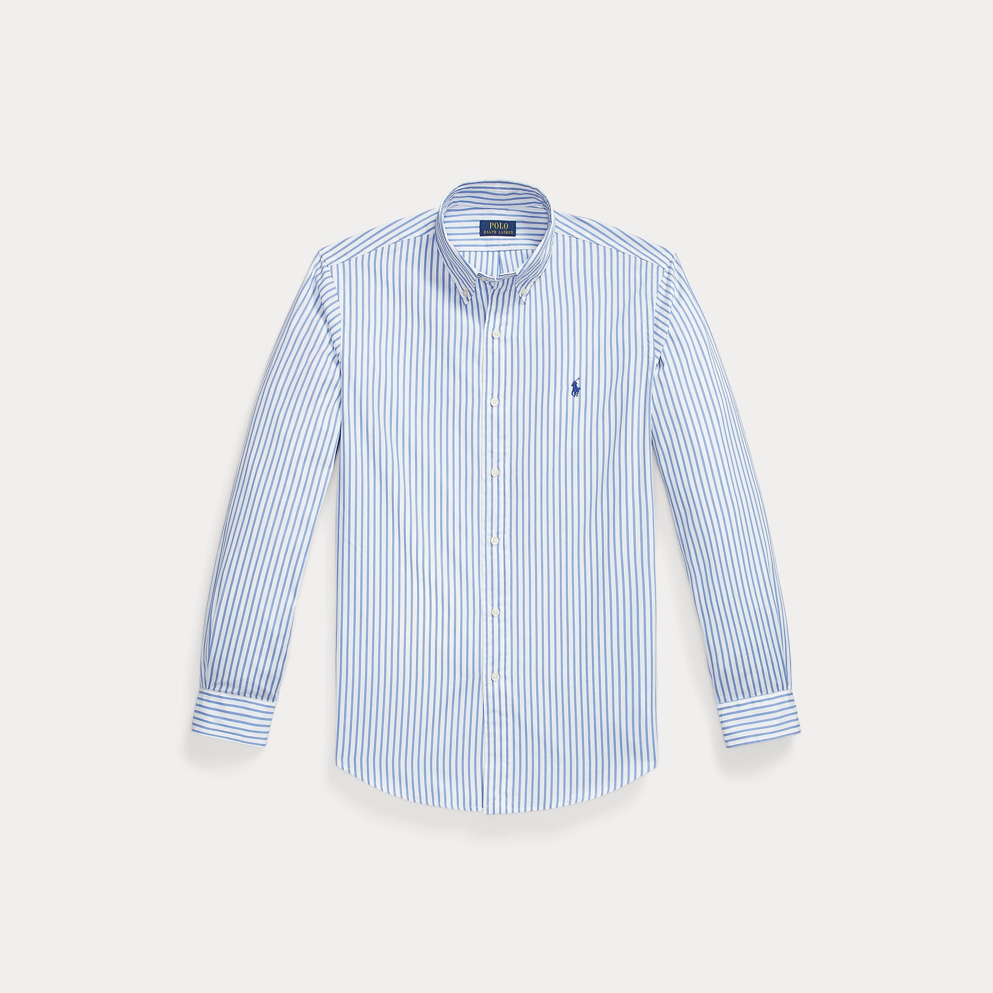 CUSTOM FIT STRIPED POPLIN SHIRT - BoUvy