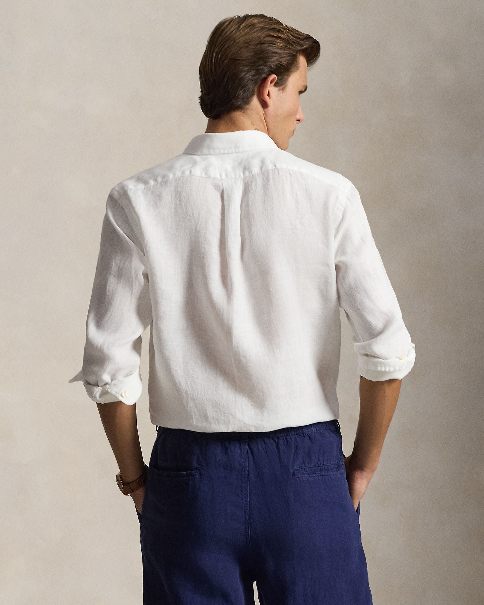 Custom Fit Linen Shirt - BoUvy