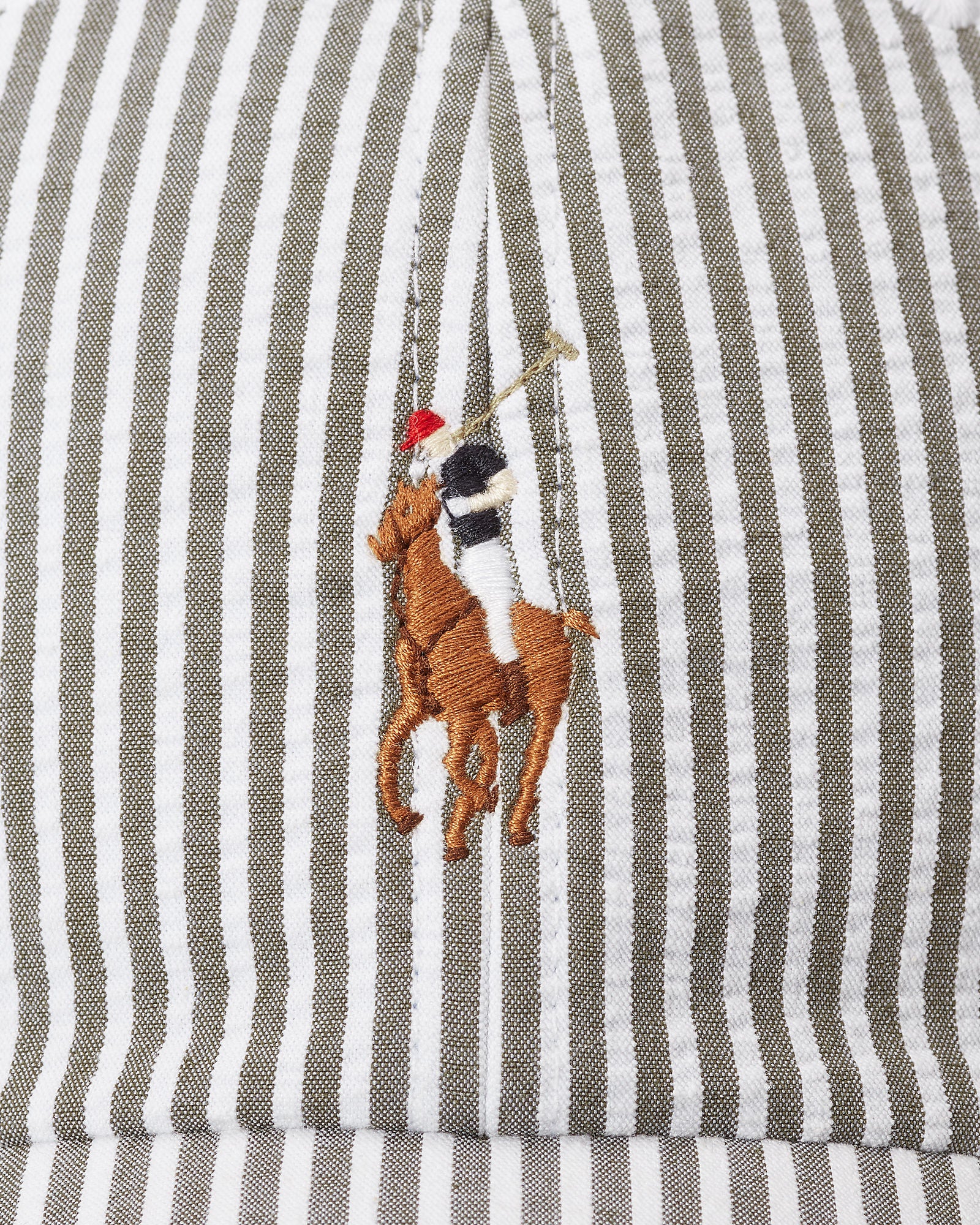 Seersucker Ball Cap - BoUvy