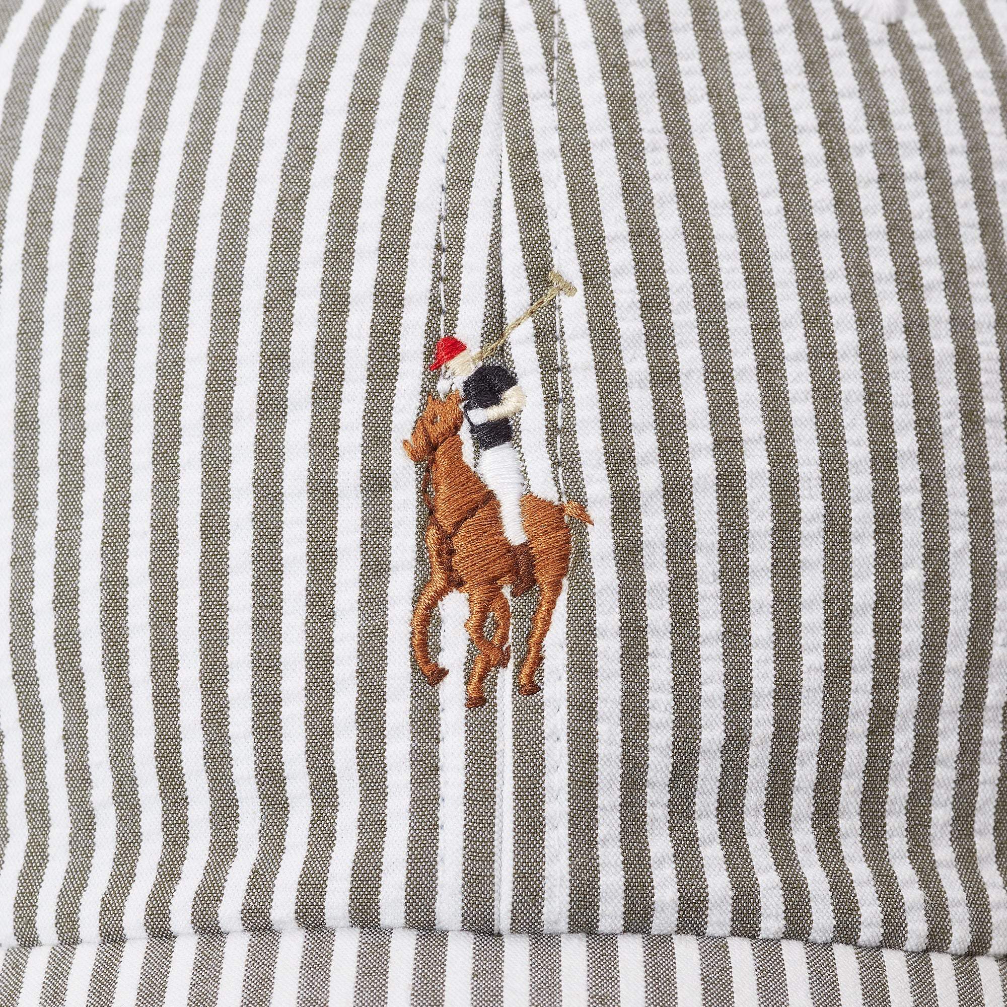 Seersucker Ball Cap - BoUvy