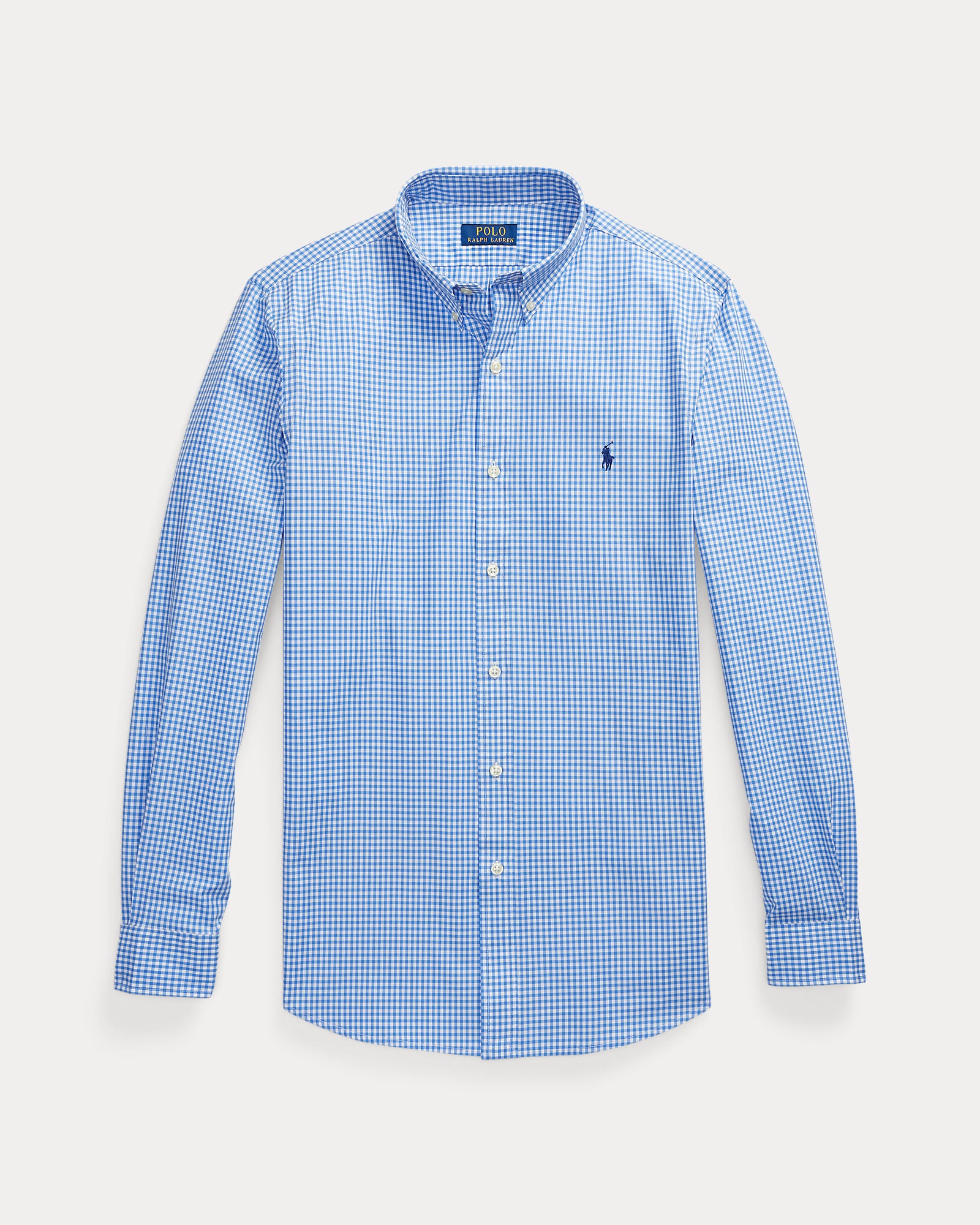 Slim Fit Check Stretch Poplin Shirt - BoUvy