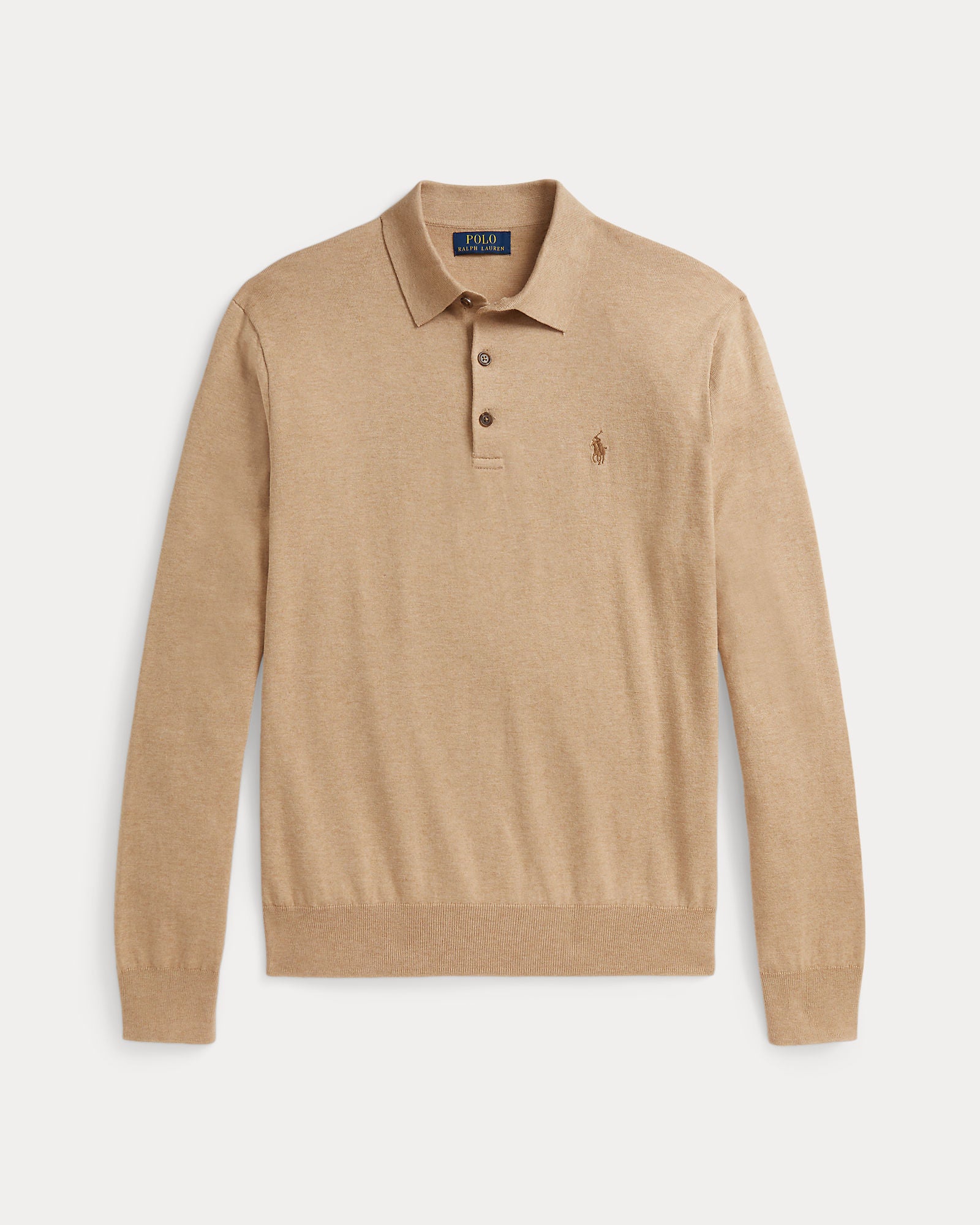 Cotton Polo-Collar Sweater - BoUvy