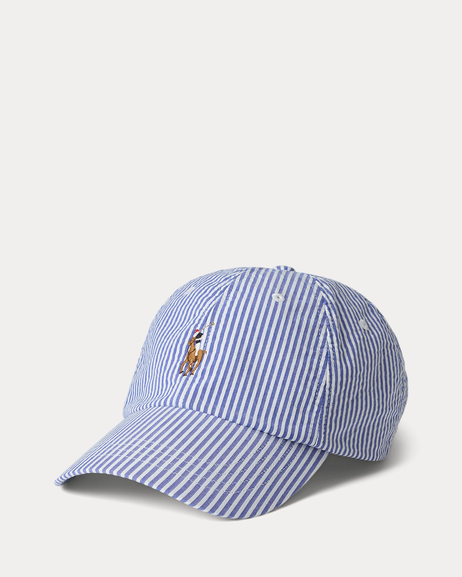 Seersucker Ball Cap - BoUvy