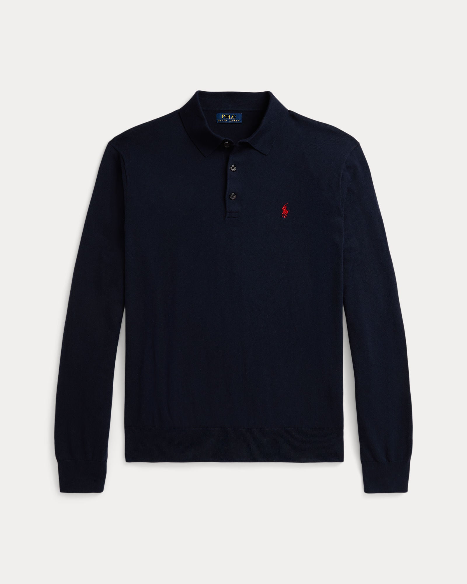 Cotton Polo-Collar Sweater - BoUvy