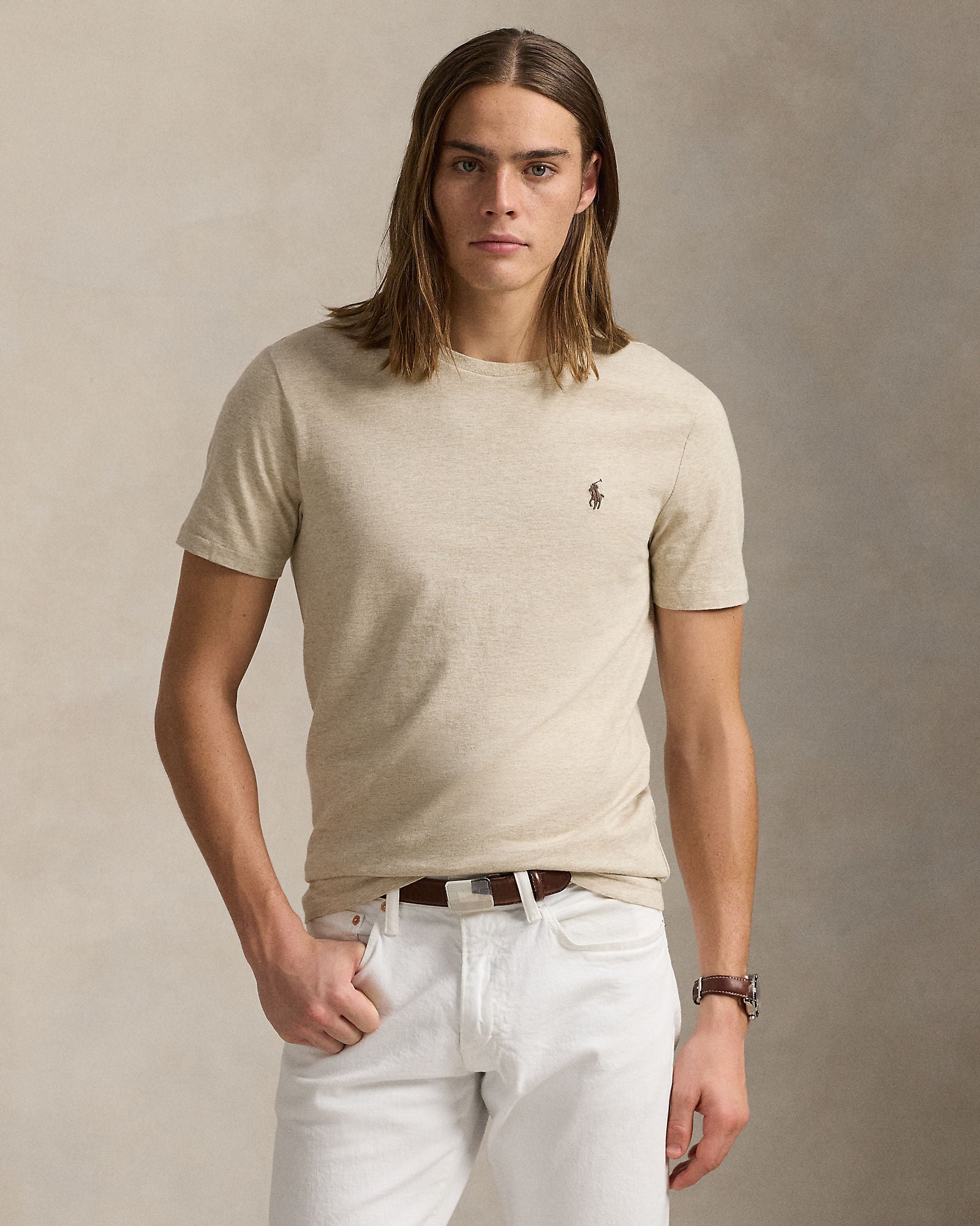 Jersey Crewneck T-Shirt - BoUvy