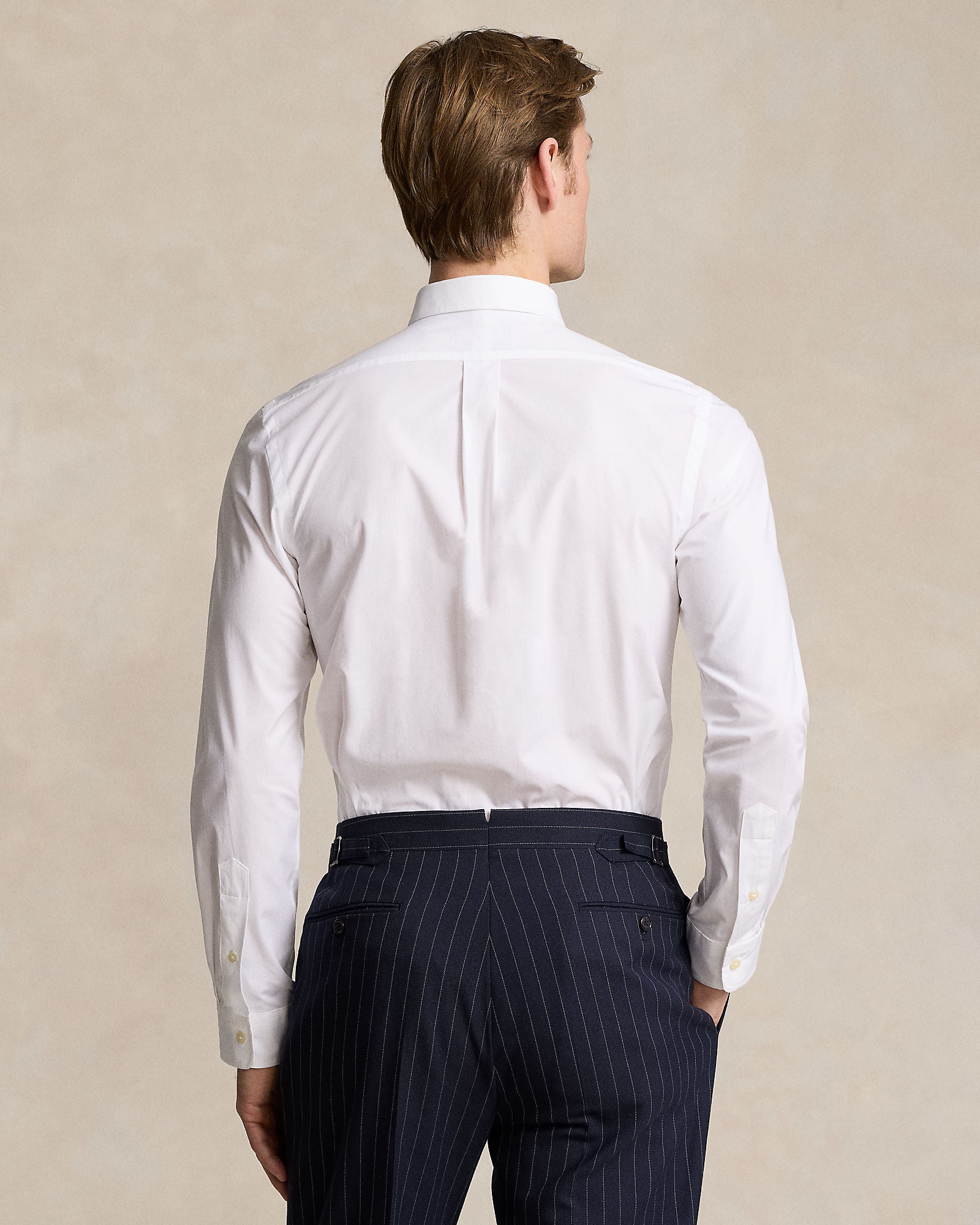 Slim Fit Stretch Poplin Shirt - BoUvy