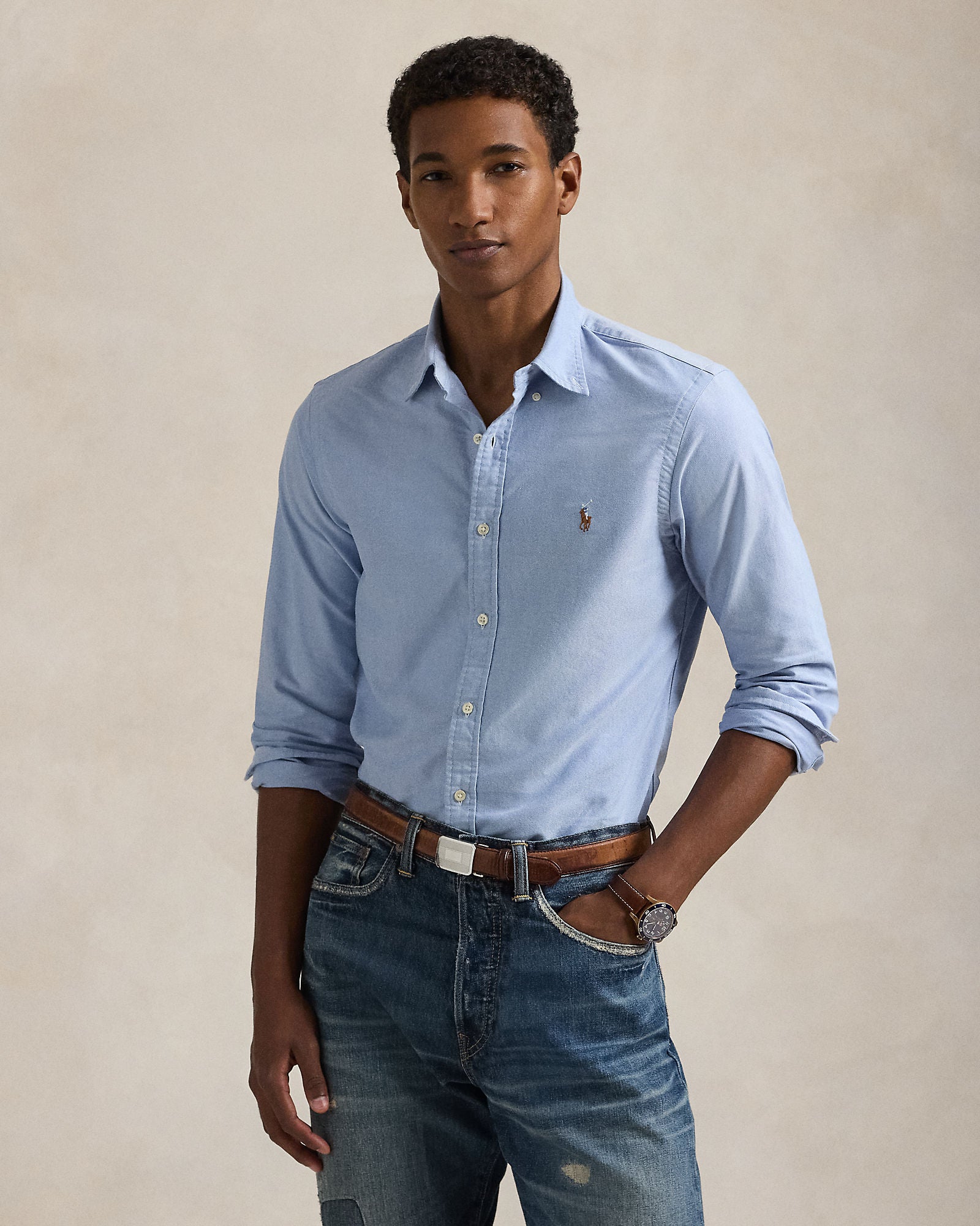 Slim Fit Oxford Shirt - BoUvy