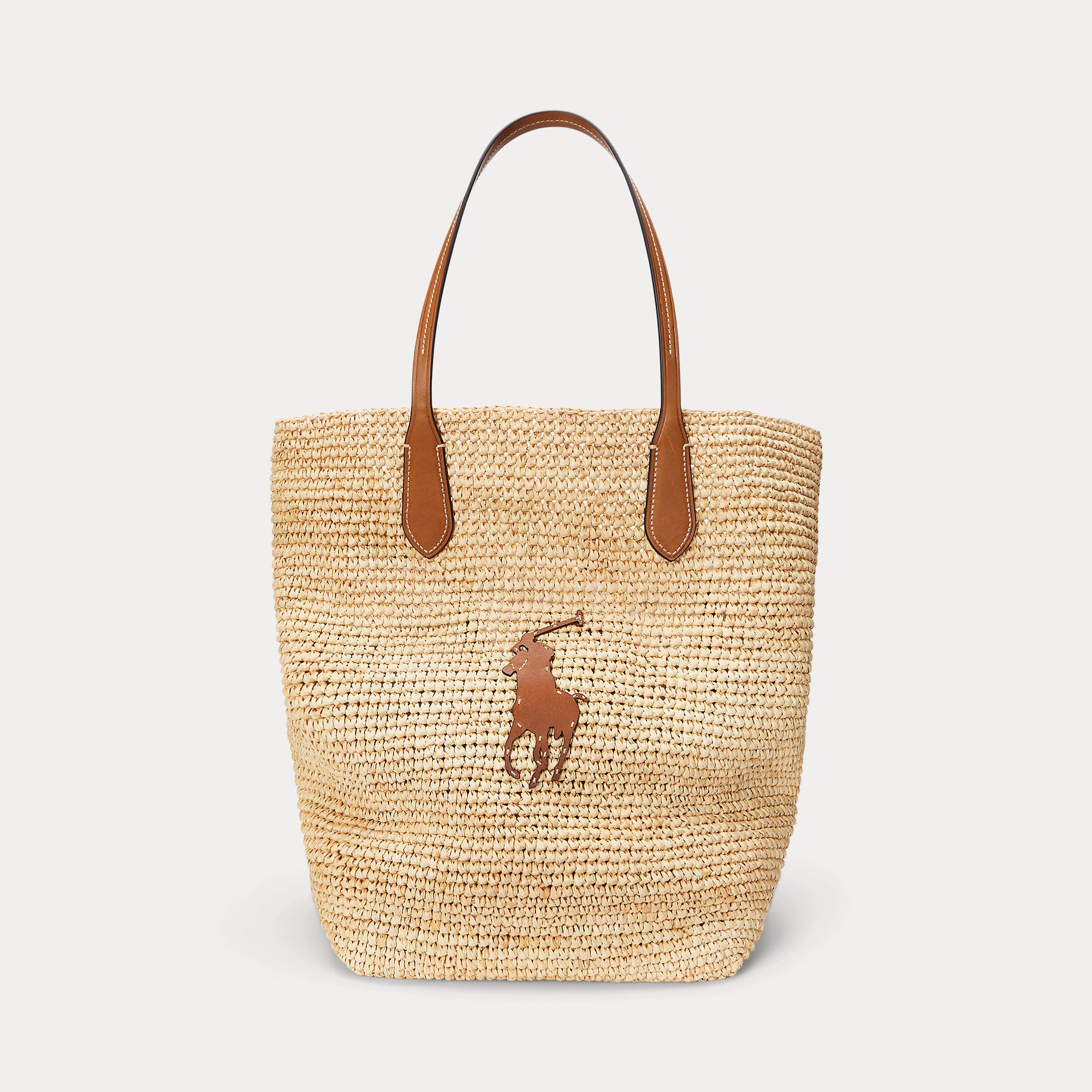 Big Pony Raffia Large Tote - BoUvy
