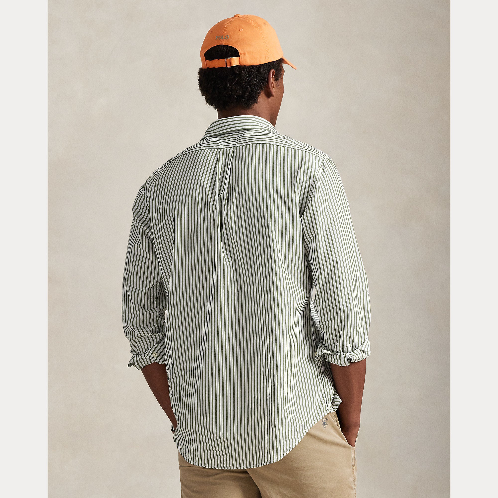 Custom Fit Striped Broadcloth Shirt - BoUvy