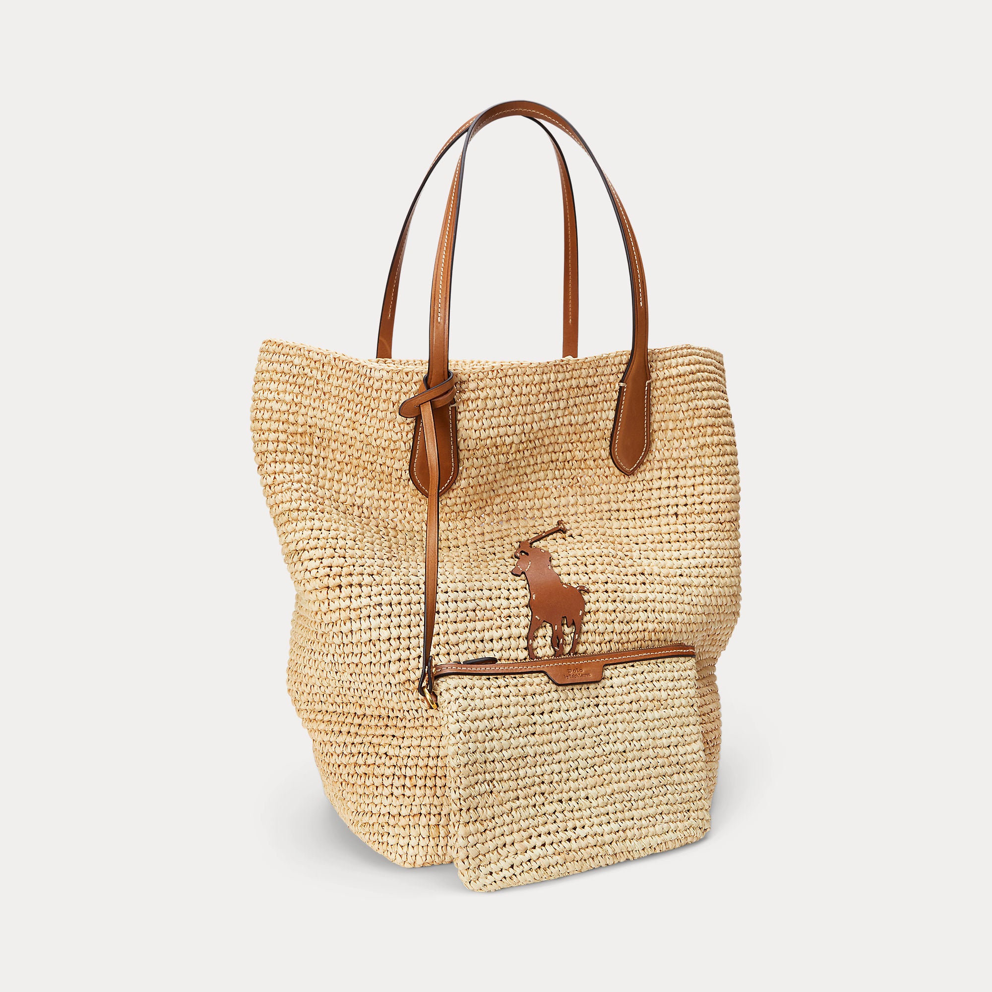 Big Pony Raffia Large Tote - BoUvy