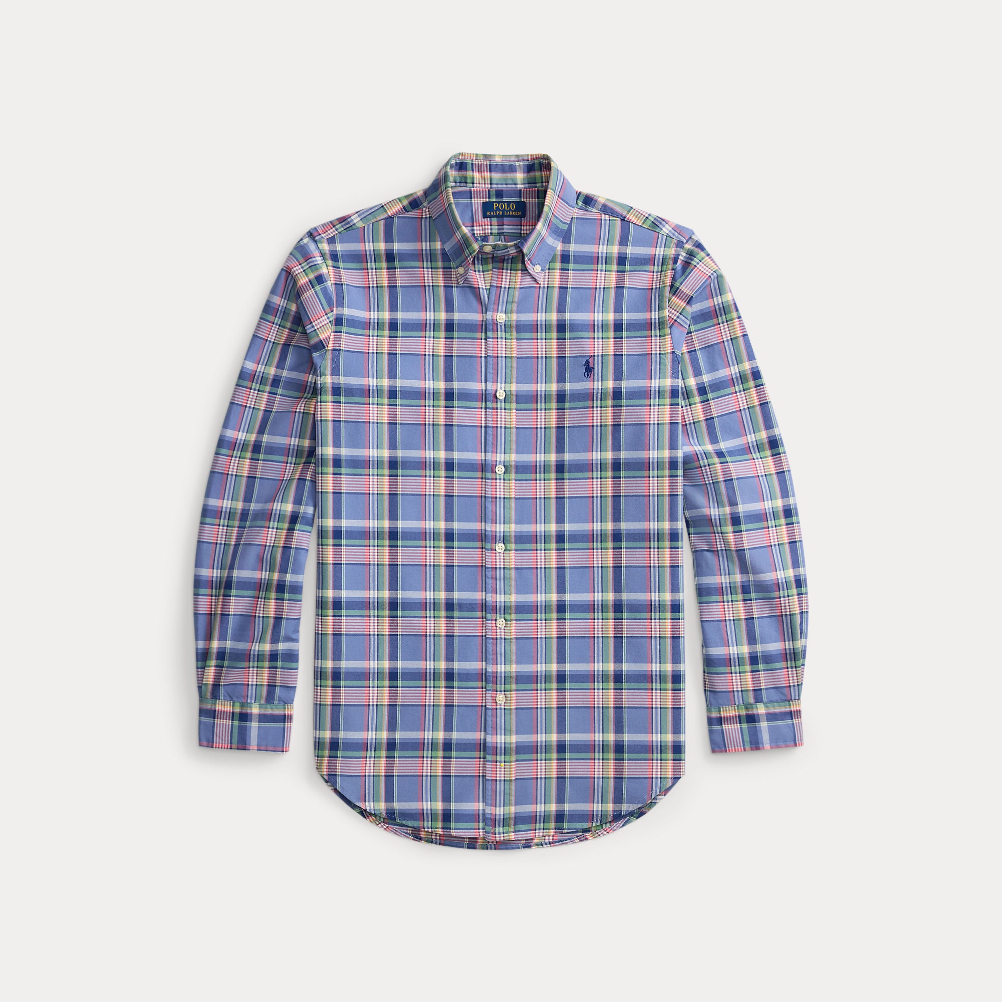 CUSTOM FIT TATTERSALL OXFORD SHIRT - BoUvy