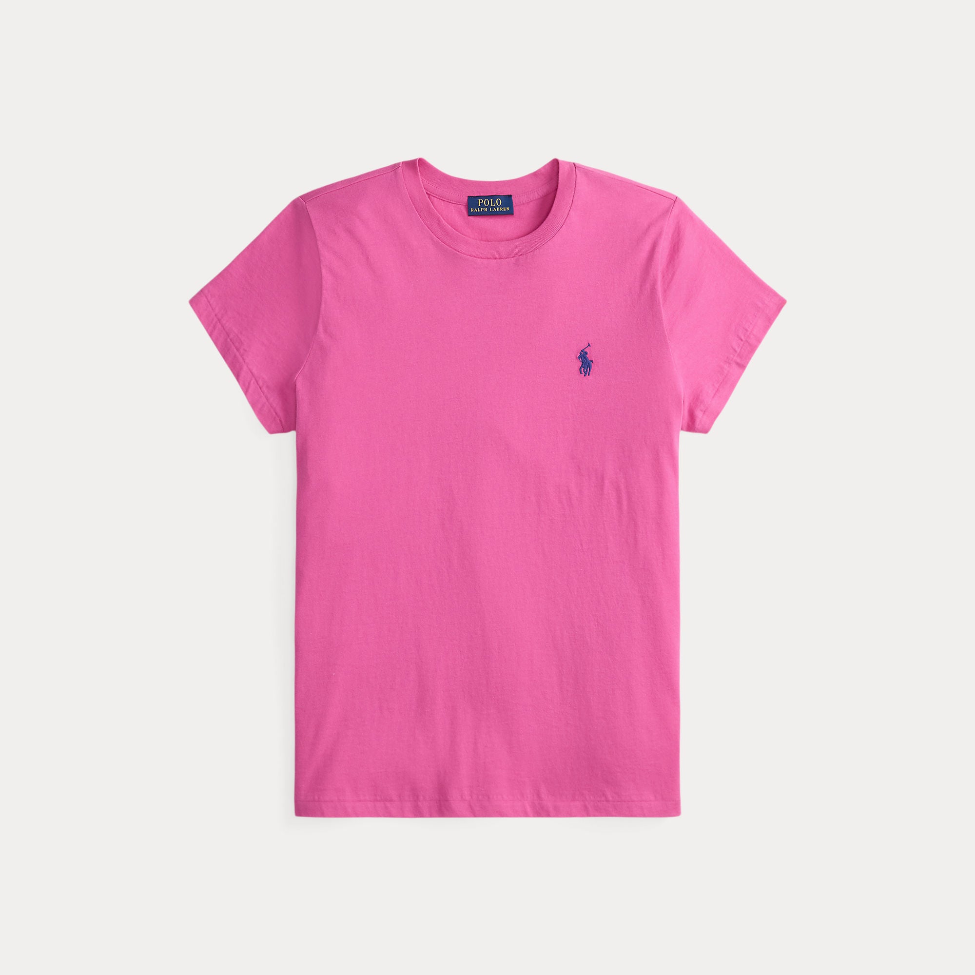 Cotton Jersey Crewneck Tee - BoUvy