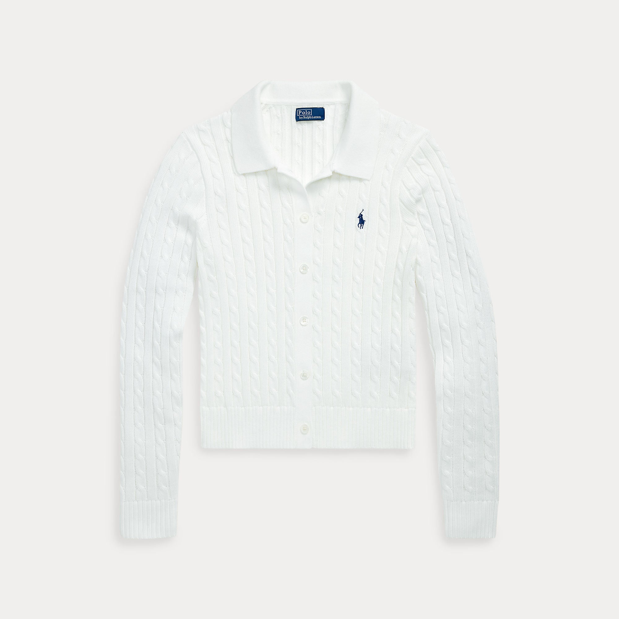 Cable-Knit Cotton Cardigan - BoUvy