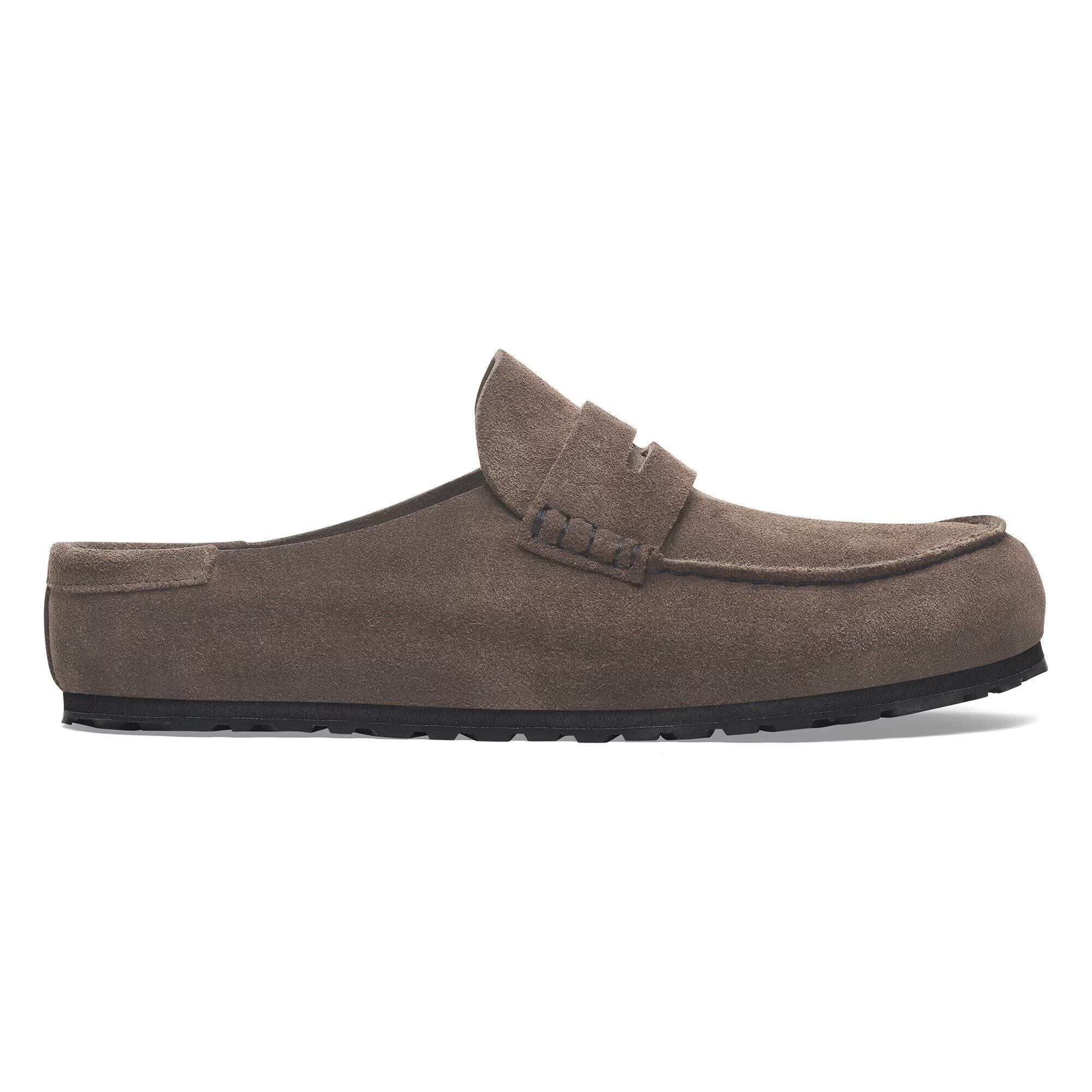 Naples Wrapped Suede Leather in Color Concrete Gray | BoUvy