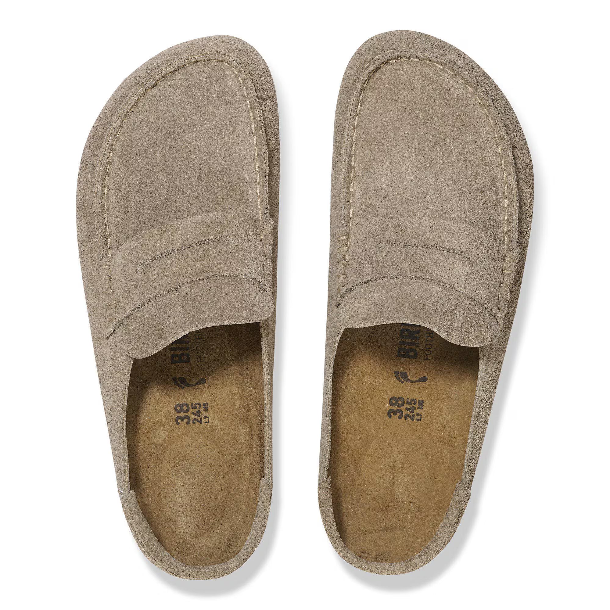 Naples Wrapped Suede Leather in Color Taupe | BoUvy