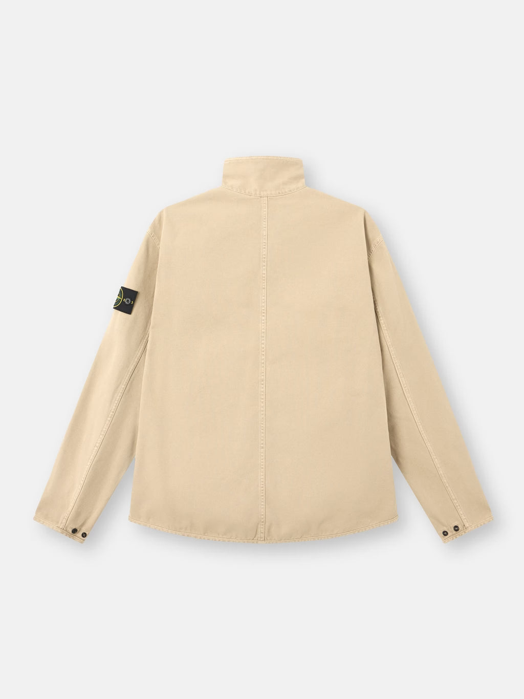 Comfort-fit zip-up overshirt with pocket - BoUvy