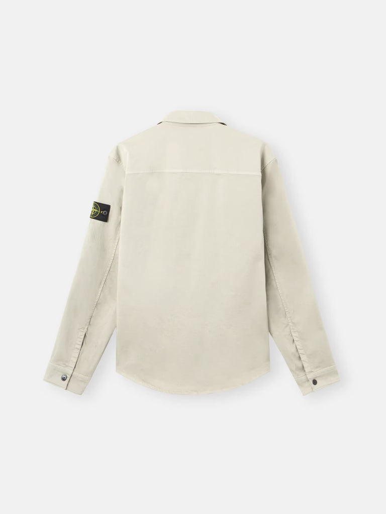 Regular-fit overshirt with concealed zip - BoUvy