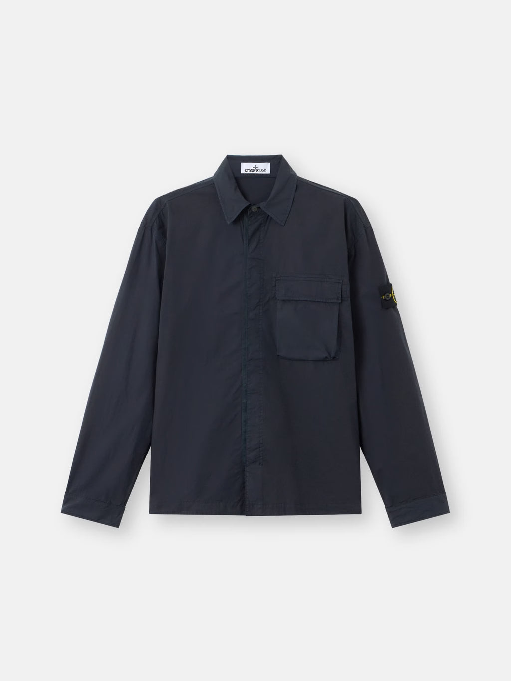 Comfort-fit overshirt with snap fastening - BoUvy