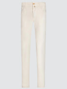 Bard 5 Pockets Denim Pants in Ecru Stretch Bull | BoUvy