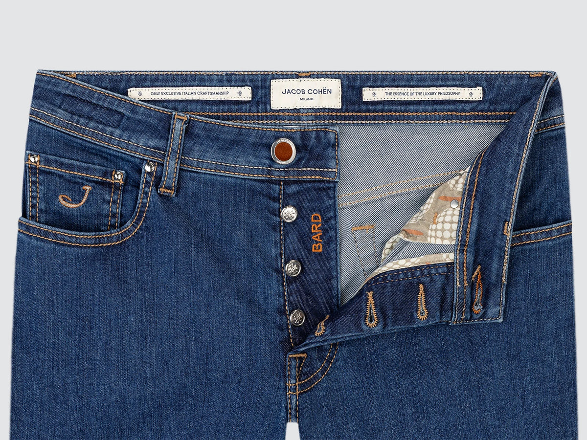 Bard Super Stretch Mid Blue Jeans Golf | BoUvy