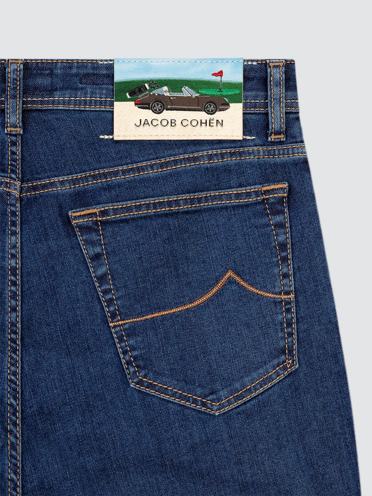 Bard Super Stretch Mid Blue Jeans Golf | BoUvy