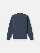 Regular-fit crewneck jumper with ribbed trims - BoUvy