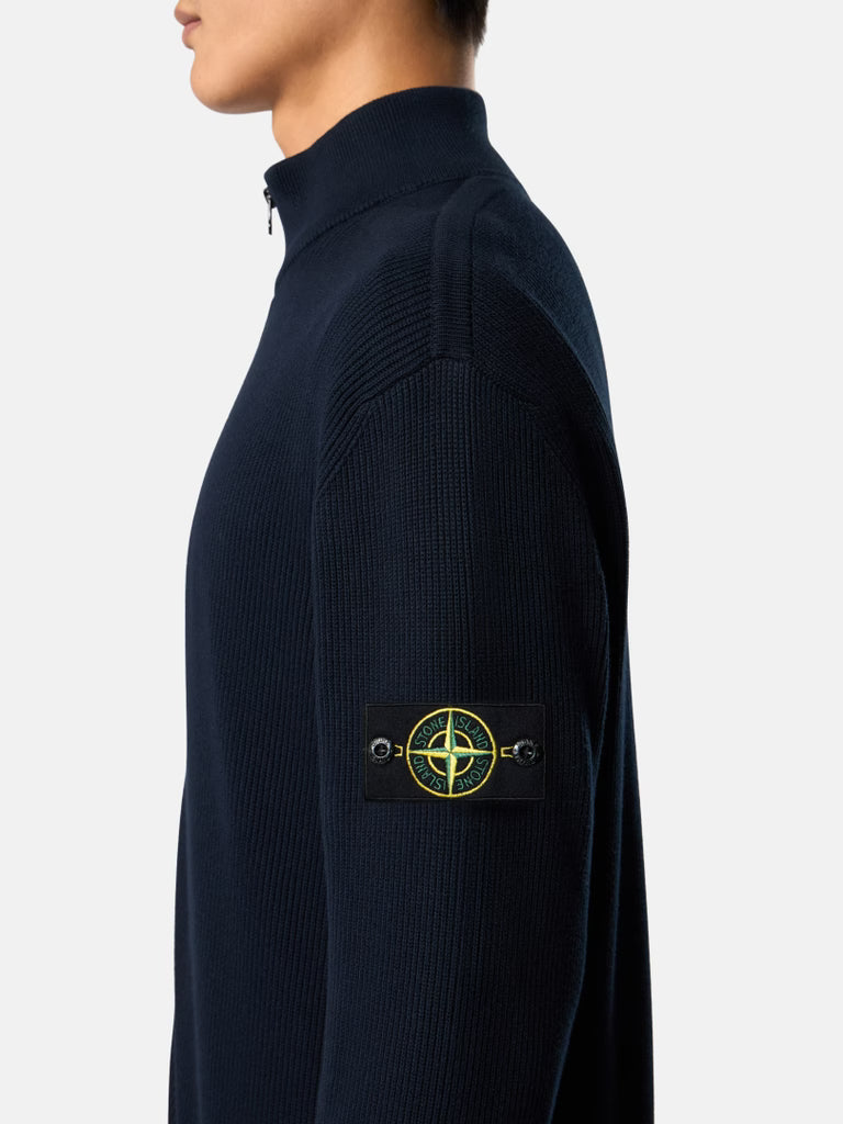 Regular-fit zip-up jumper - BoUvy