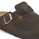 Boston Suede Leather in Color Mocca | BoUvy