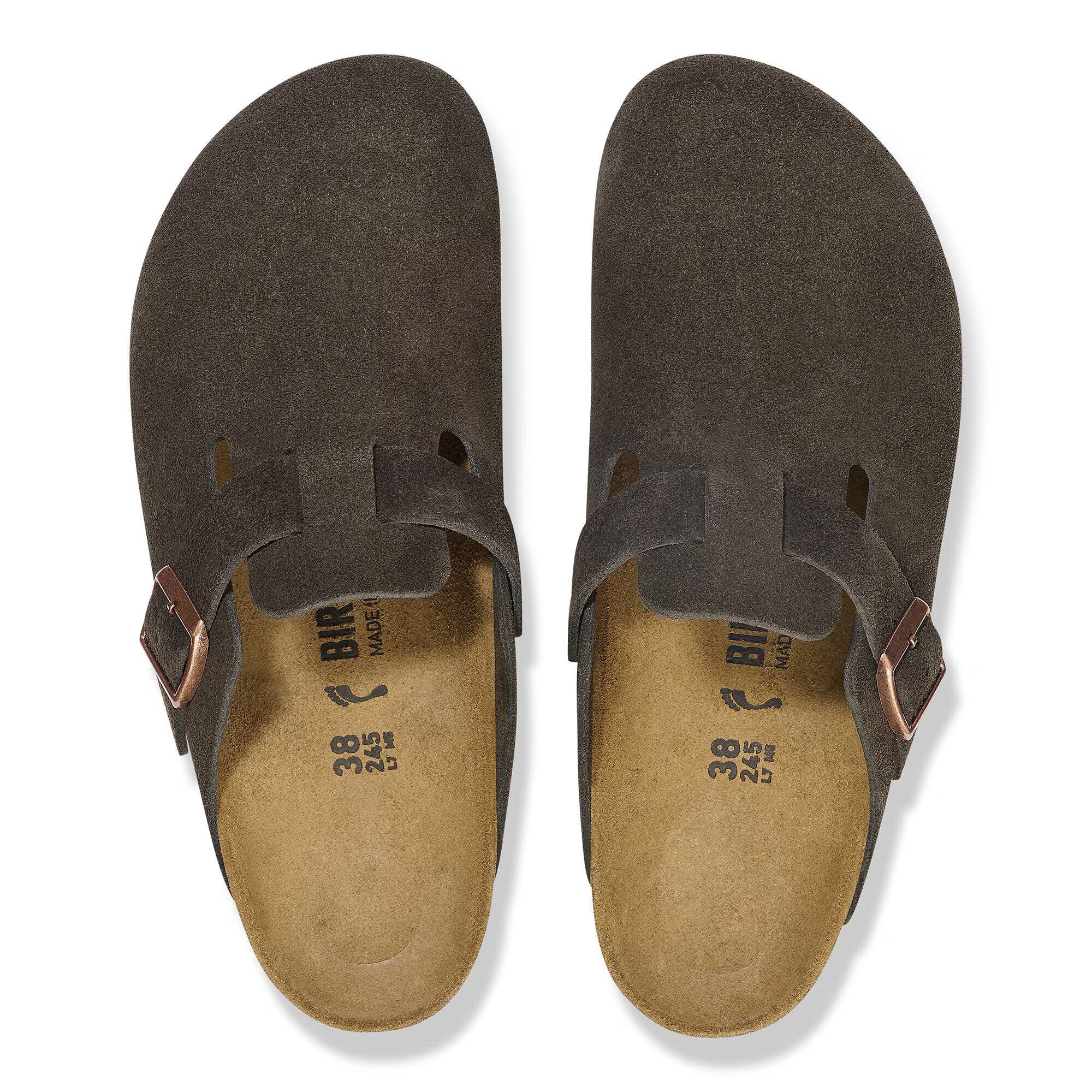 Boston Suede Leather in Color Mocca | BoUvy