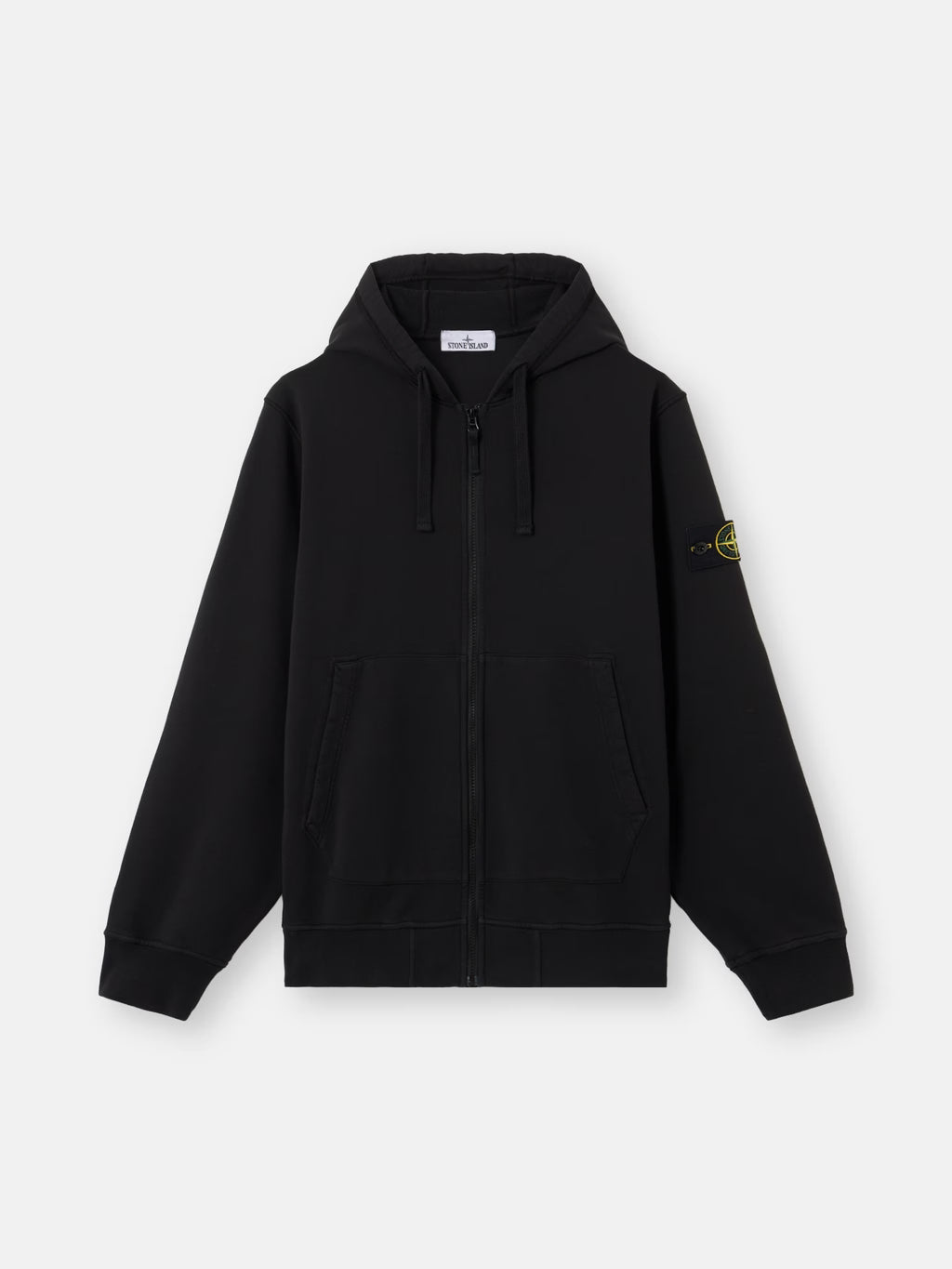 Regular-fit zip-up hooded sweatshirt with pockets - BoUvy