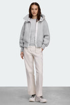 Chilliwack Fleece Bomber White Disc | BoUvy