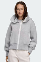 Chilliwack Fleece Bomber White Disc | BoUvy