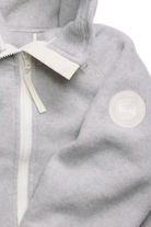 Chilliwack Fleece Bomber White Disc | BoUvy