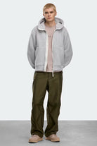Chilliwack Fleece Bomber White Disc | BoUvy