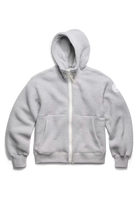 Chilliwack Fleece Bomber White Disc | BoUvy