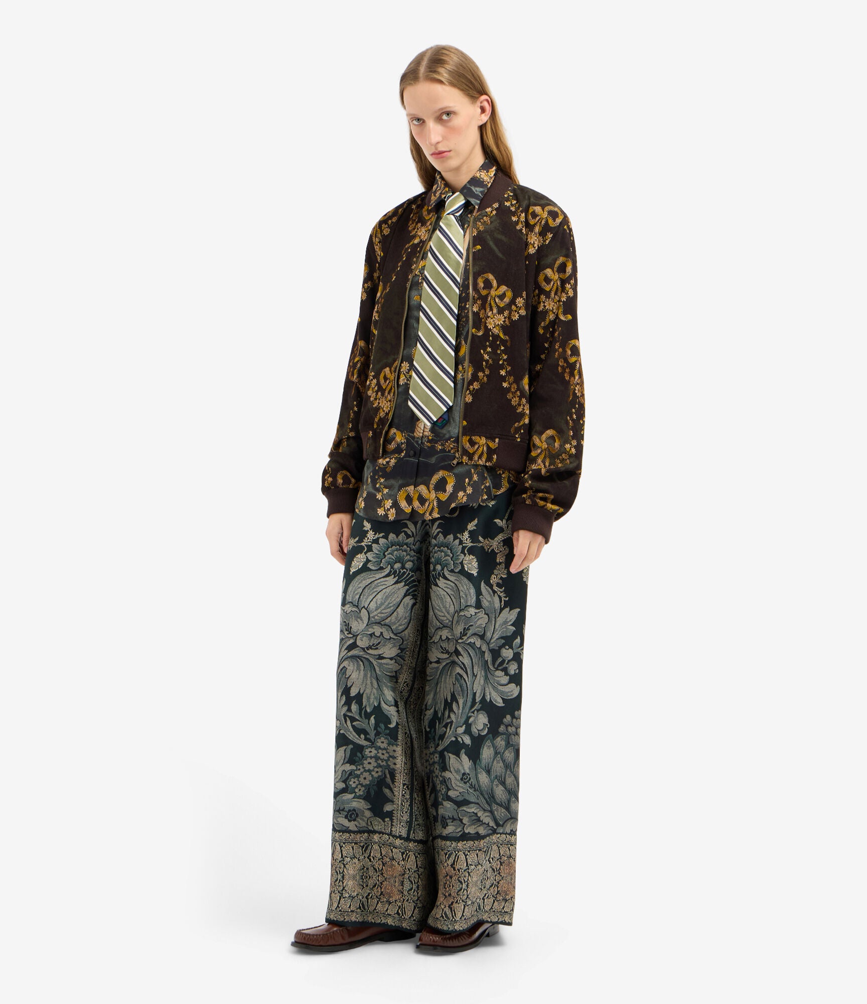 ALOE Palazzo Trousers Silk – Manto Di Seta | BoUvy