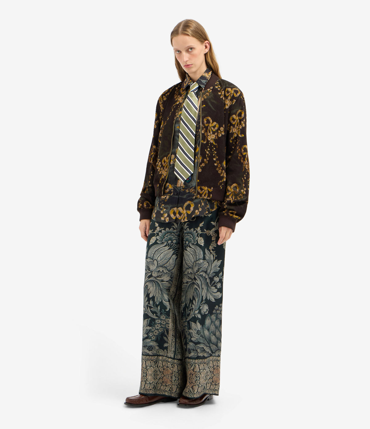 ALOE Palazzo Trousers Silk – Manto Di Seta | BoUvy