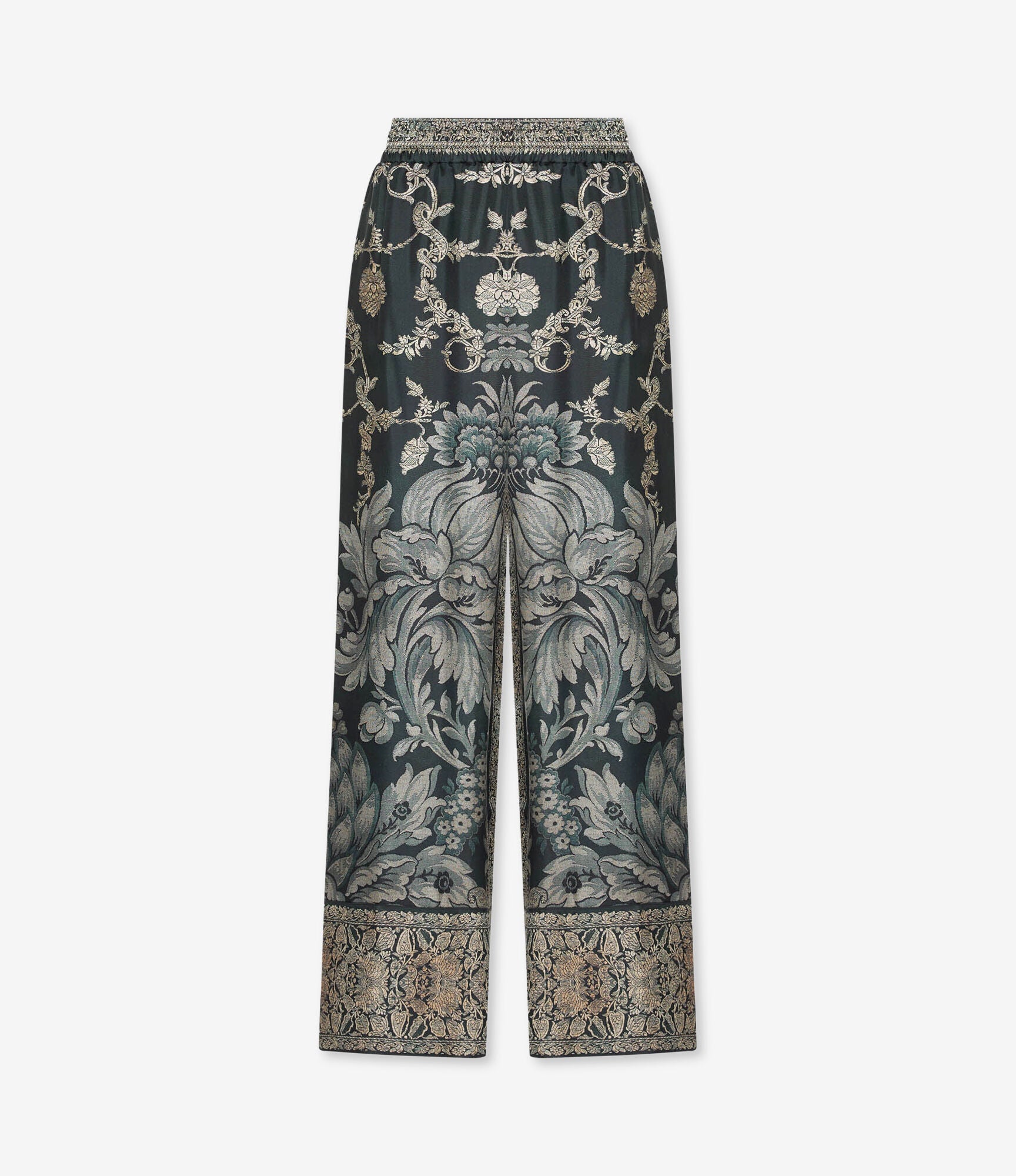 ALOE Palazzo Trousers Silk – Manto Di Seta | BoUvy