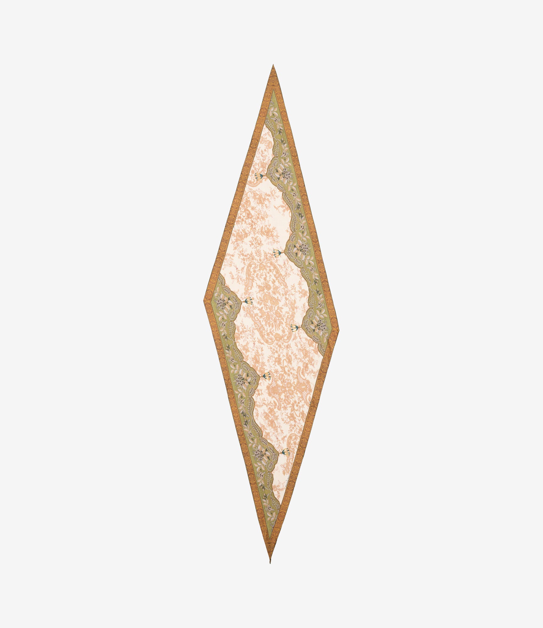 ALOEUW Scarf Silk 65x120 – Giardino D'Avorio | BoUvy