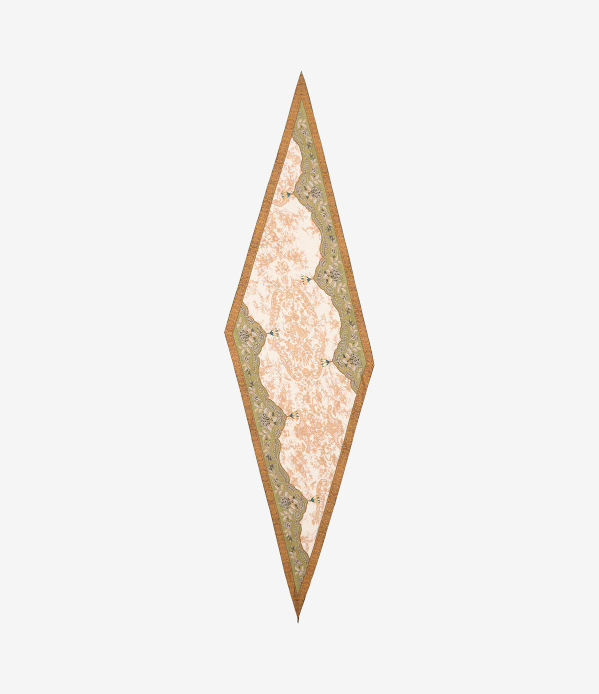 ALOEUW Scarf Silk 65x120 – Giardino D'Avorio | BoUvy